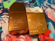 img 1 attached to MIZON Snail Repair Cream, Face Moisturizer With Snail Mucin Extract, All In One Snail Repair Cream, Recovery Cream, Korean Skincare, Wrinkle & Blemish Care (2.53 Fl Oz (Pack Of 1)) review by Justin Frazier