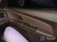 img 1 attached to CARLITS Car Interior Moulding Trim: 16.4FT/5M 3D DIY Insert Pinstriping Tape For Stylish Dashboard Decoration (Green) review by Julio Fernandez