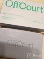img 1 attached to Experience A Luxurious Deep Cleanse With OffCourt'S Exfoliating Body Soap For All Skin Types - Infused With The Rejuvenating Scent Of Coconut Water And Sandalwood review by Christopher Williams