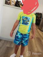 img 1 attached to Body Glove Little 2 Piece Swimsuit Boys' Clothing review by Joshua Wheeler