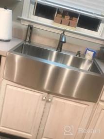 img 5 attached to Lordear 33 Inch Drop-In Farmhouse Sink: Topmount Apron Front Stainless Steel Kitchen Sink With 16-Gauge Deep Single Bowl