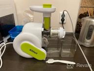 img 1 attached to Kitfort KT-1110-1 screw juicer, green review by Dorota Ziciowska ᠌