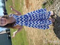 img 1 attached to 👗 Striped Sundress with Backless Detail - Girls' Clothing in Dresses review by Maurice Morris