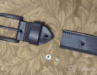img 1 attached to Kolossus Belt For Men - Top Grain Leather Men'S Belts review by Johnny Price