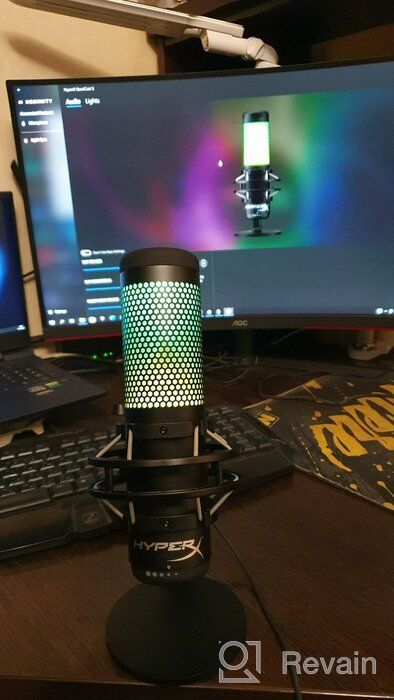 img 1 attached to HyperX QuadCast S usb type-C microphone, black review by Arun Kumar ᠌