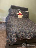 img 1 attached to Soft & Stylish Queen Size Travan Paisley Pattern Cotton Duvet Cover Set With Zipper Closure - Ultra-Comfortable 3-Piece Bedding For A Luxurious Sleep Experience review by Chris Reddick