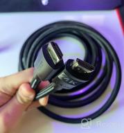 img 1 attached to Ugreen HDMI-HDMI cable 2.0 4K, 5 m (40103) review by Wei-Yin  Hou ᠌