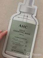 img 1 attached to AHC Face Mask Aqua Essentials Hydrating And Claming For Stressed And Tired Skin Calming 100% Cotton Sheet 5 Count(Pack Of 1) review by Jeremy Gorsage