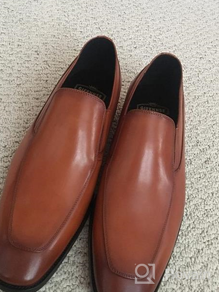 img 1 attached to 👔 GIFENNSE 10 Leather Loafers: Elevate Your Formal Style review by Jeff Swan