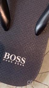 img 6 attached to 👞 HUGO BOSS Mens Slide Sandals: Stylish Men's Shoes for Casual and Athletic Wear