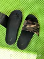 картинка 1 прикреплена к отзыву 🏖️ Nautica Dolan Black Athletic Slide Sandals - Size 9: Ultimate Comfort for Active Souls от Simo Whisperer