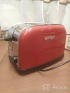 img 1 attached to Toaster Kitfort KT-2014-6, graphite review by Bogusawa Sadowska ᠌