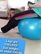 img 1 attached to Improve Posture And Balance With WALIKI Adult Size Stability Chair Ball For School & Office review by Ameen Bethea