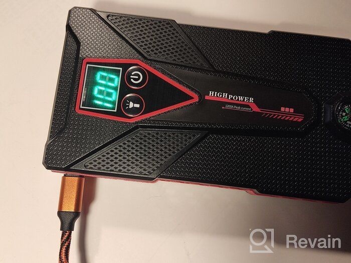 img 3 attached to Starting device booster EAFC 20000mAh 1200A Portable start-charger for the car. jump starter. powerbank. buster. review by Bambang ᠌