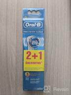 img 2 attached to Oral-B Genuine Precision Clean Replacement White Toothbrush 🦷 Heads - Deep & Precise Cleaning, Pack of 4 review by Ka Sem ᠌