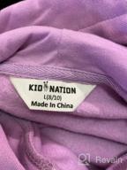 img 1 attached to Stylish and Warm: Kid Nation Boys' Hooded Jacket for Winter review by James Oconnor