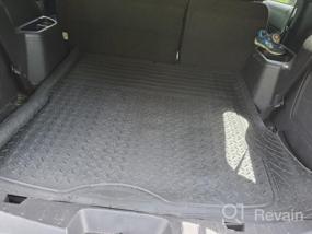 img 7 attached to Heavy Duty Rubber Cargo Liner Floor Mat For All Seasons - COPAP Weathershield Trim-To-Fit With Beige Finish