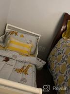 картинка 1 прикреплена к отзыву Adorable Flysheep 4 Piece Beige Toddler Bedding Set With Happy Animal Prints - Soft And Comfortable Microfiber For Baby Boys And Girls от Patrick Lets