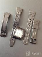 img 1 attached to 18Mm Black Regular-Length Watch Band For Casio And Other Sport Watches - Voguestrap TX1852 Allstrap review by Bruno Gilbert