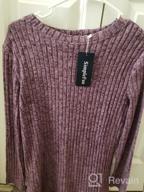 img 1 attached to 👚 Lightweight Fall Casual Long Sleeve Crewneck Pullover Tops for Women – SimpleFun Tunic Sweaters review by Matt Norwood