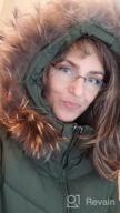 img 1 attached to Women'S Down Jacket Winter Parka Coat With Raccoon Fur Hooded - Escalier review by Lori Stein