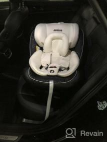 img 6 attached to 🚗 Beige Isofix Car Seat JUNION Odri Group 0/1/2/3 (0-36 kg)