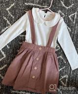 img 1 attached to Cute and Comfortable Corduroy 👗 Ruffle Dresses for Girls by Simplee Kids review by John Harvieux