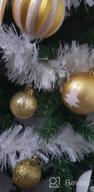 img 1 attached to Deck The Halls With AOGU'S Shatterproof Gold Christmas Ball Ornaments Set - 86 Pcs Perfect For Trees, Garlands, Wreaths, Parties And Home Décor! review by Mike Pettigrew