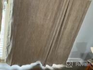 img 1 attached to Create A Cozy And Private Space With Melodieux Cotton Blackout Curtains – Beige, 52X84 Inch Panel review by Chris Reeves