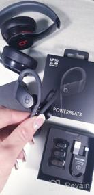 img 5 attached to 🎧 Powerbeats высокопроизводительные беспроводные наушники - чип Apple H1, Bluetooth класса 1, 15 часов прослушивания, защита от пота - красные