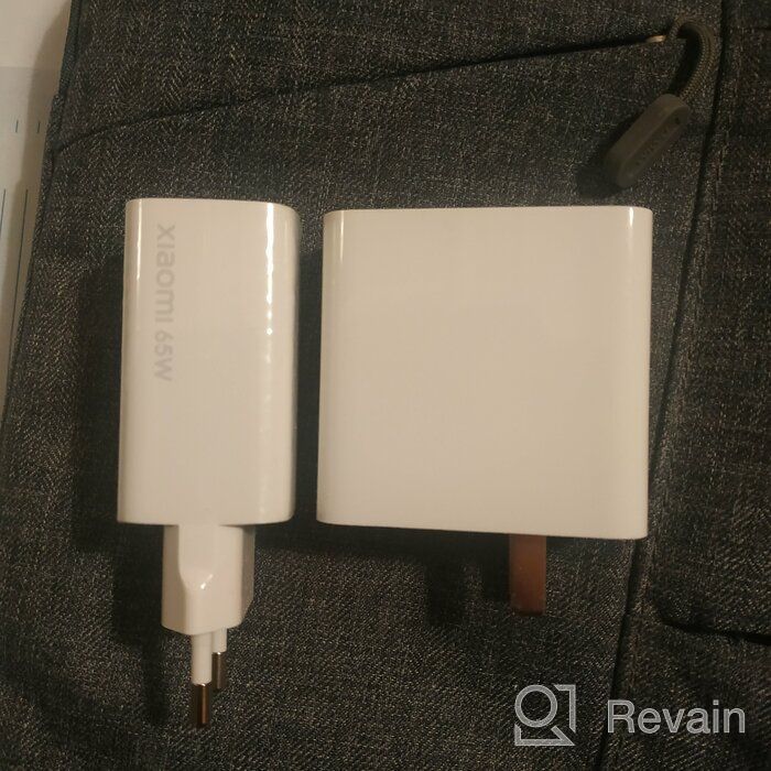 img 1 attached to Xiaomi Mi 65W Fast Charger with GaN Tech, 65 W, white review by Cakra Buana ᠌