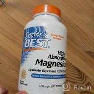 img 2 attached to High Absorption Magnesium tab., 100 mg, 240 pcs. review by Anastazja Gbka ᠌