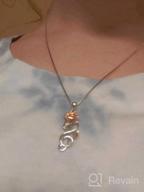 картинка 1 прикреплена к отзыву Show Your Love With Sterling Silver Rose Flower Set In Rose Gold - Perfect Gift For Her от Vic Alexander
