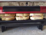 img 2 attached to Sandwich maker Kitfort KT-1609 Panini Maker, red review by Agata Zakrzewska ᠌