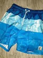 картинка 1 прикреплена к отзыву Nonwe Men'S Swimming Trunks: Tropical Hawaiian Beach Board Shorts W/ Pockets For Water Sports от Leonard Henry