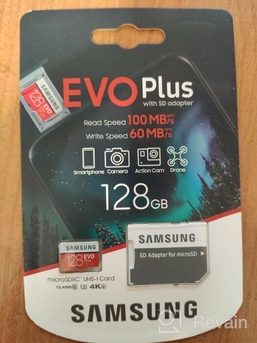 img 1 attached to Samsung 256GB Evo Plus MicroSD Card Class 10 SDXC Memory Card with Adapter (MB-MC256G) + Everything But Stromboli Micro & SD Card Reader review by Kero Kero ᠌