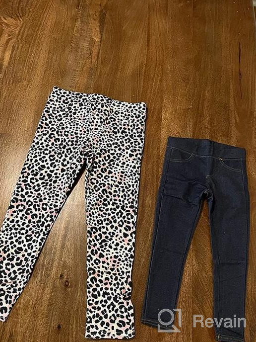 img 1 attached to 👖 VIGOSS Leggings: Trendy Patterned Girls' Clothing with Stretch and Style review by Jennifer Anderson