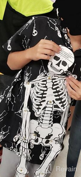 img 1 attached to 👕 SSLR Button Sleeve Halloween X Small Boys' Clothing: Trendy Tops, Tees & Shirts Collection review by Bryan Cavalcante