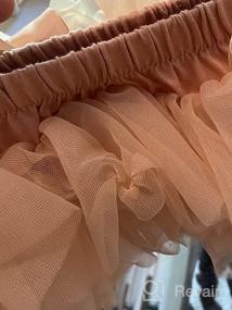 img 8 attached to Adorable Baby Girls Tutu Skirt With Diaper Cover - Soft & Fluffy!