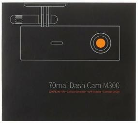 img 1 attached to 🎥 Dark Gray 70mai M300 Dash Cam Video Recorder