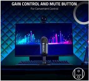 img 1 attached to Microphone Razer Seiren V2 X RZ19-04050100-R3M1 (Black)