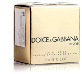 img 4 attached to DOLCE & GABBANA perfume water The One for Women, 30 ml