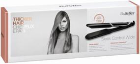 img 2 attached to 💇 BaByliss ST397E Black Hair Straightener: Optimal Straightening Solution