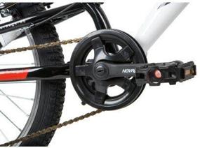 img 4 attached to Горный (MTB) велосипед Novatrack Dart 20 6 (2020) белый 13" (требует финальной сборки)