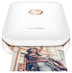 img 4 attached to Принтер с термопечатью HP Sprocket Photo Printer, цветн., меньше A6