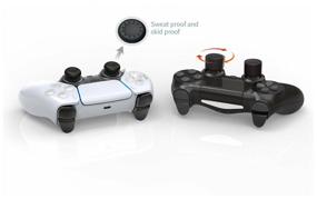 img 1 attached to DOBE Thumb Grips for controller (gamepad) Sony PlayStation 4 / 5 (PS4/PS5) DualShock 4 / DualSense black, 4 pcs.