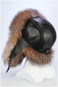 img 1 attached to Ушанка Darga Hats 35 цвет Терракотовый темный размер 58-59