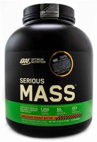 img 1 attached to Gainer Optimum Nutrition Serious Mass, 2720 g, chocolate and peanut butter