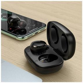 img 2 attached to Wireless Bluetooth Headset Mini Headset for Phone / Bluetooth Headphones with Microphone / Headphones for iPhone, Android