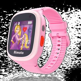 img 4 attached to 👑 Aimoto Disney Princess Rapunzel Wi-Fi Kids Smart Watch in Pink/Black: Empower Your Little Ones with Ultimate Connectivity and Magic!